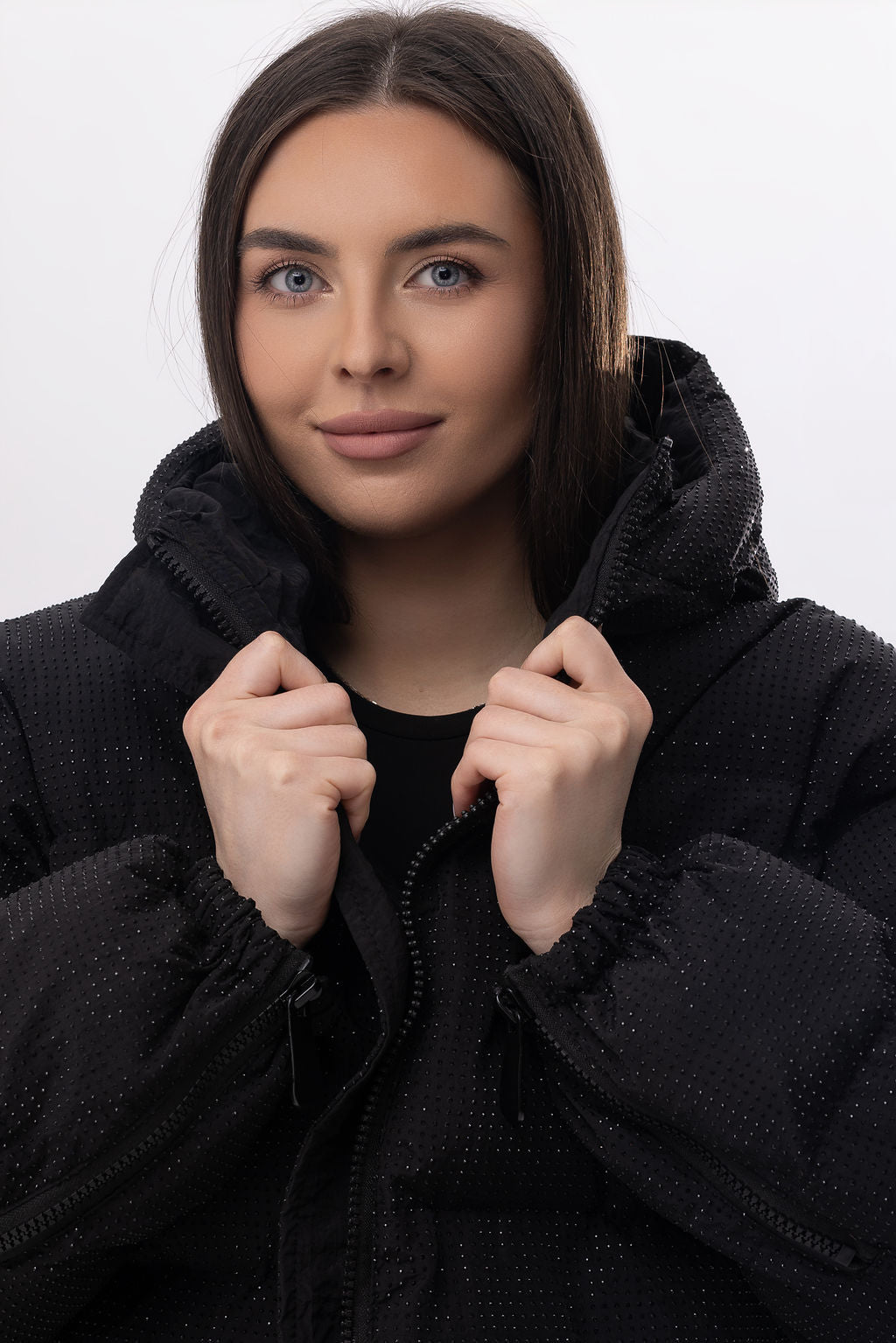Подовжений oversize пуховик