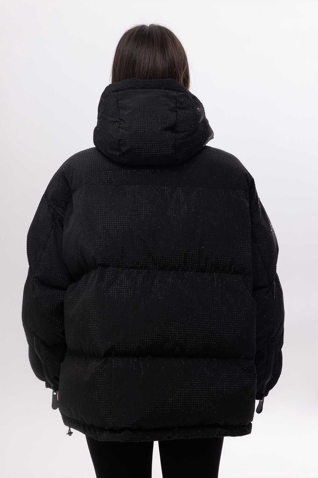 Подовжений oversize пуховик
