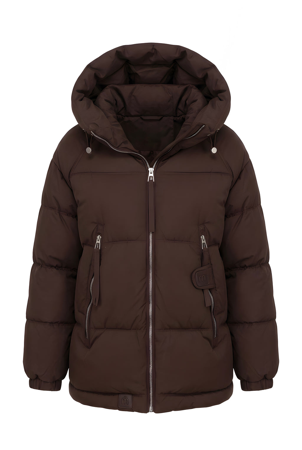 Куртка puffer подовжена