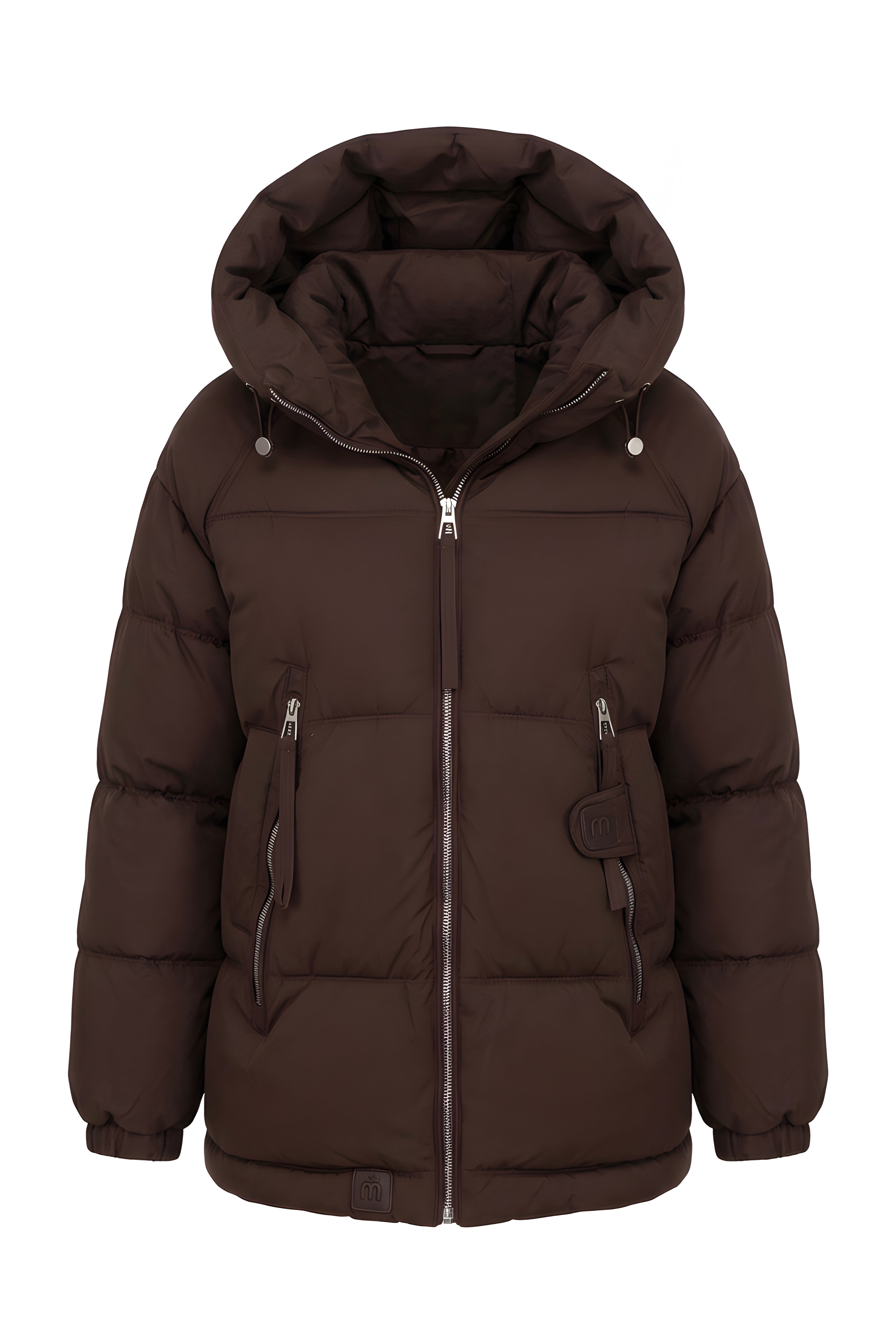 Куртка puffer подовжена